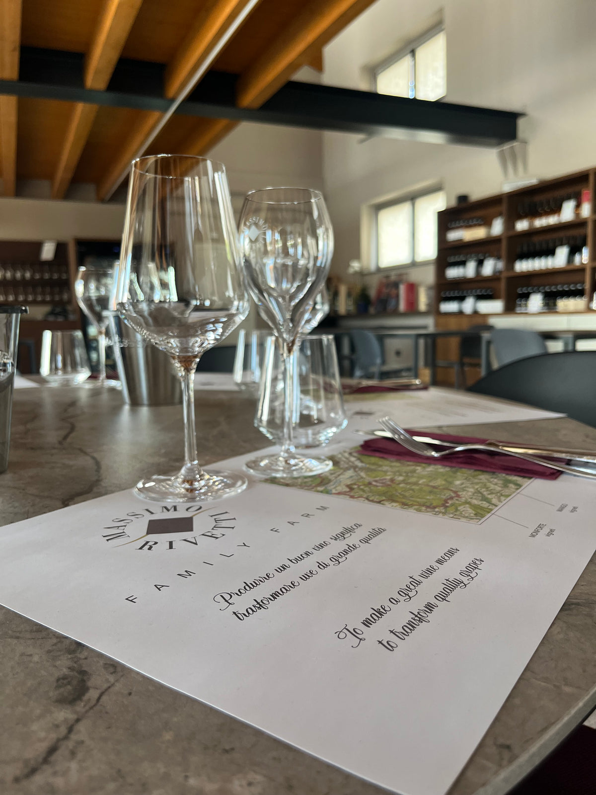 VINEYARDS AND CELLAR TOUR WITH FOOD AND WINE PAIRING